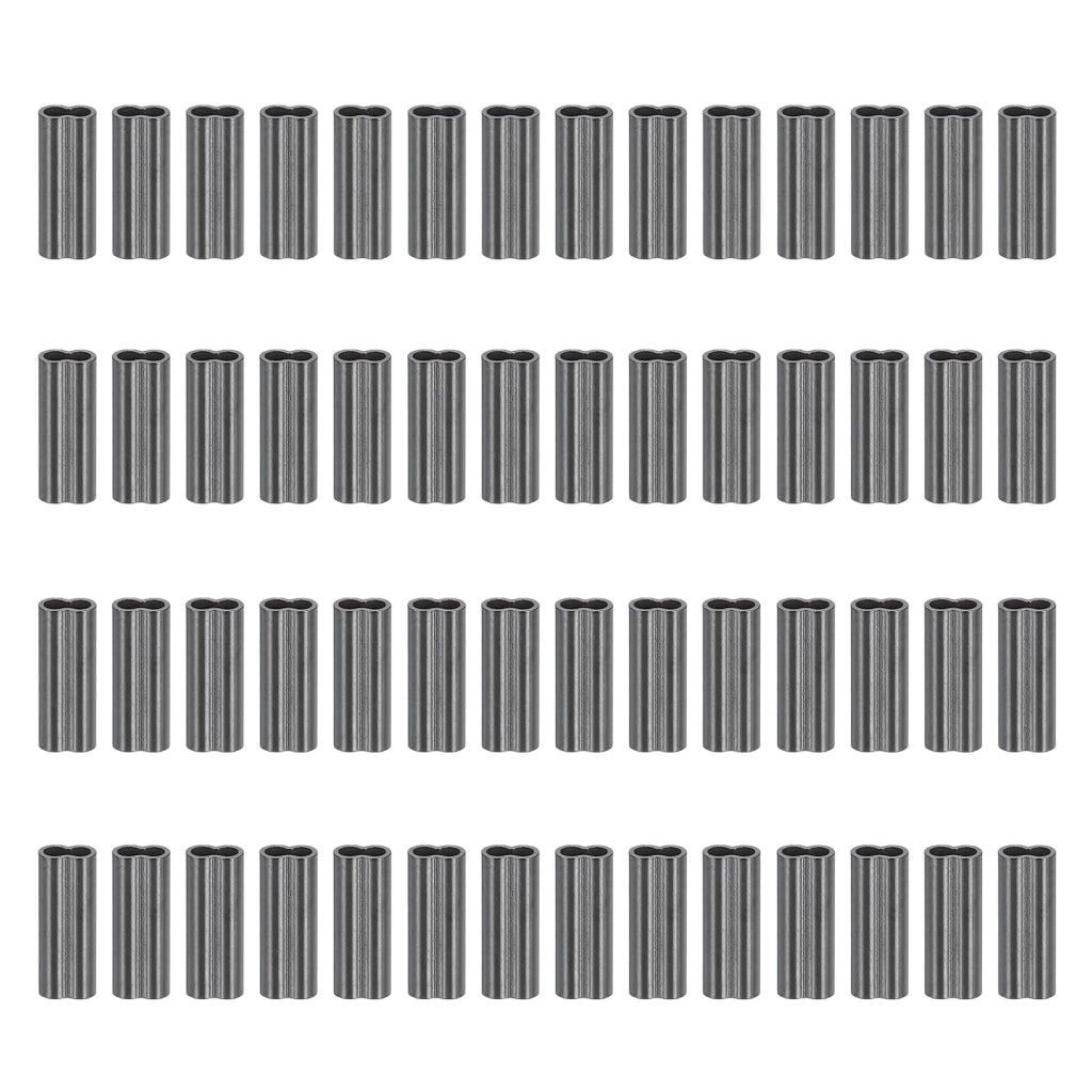 Guaina per cavi, 100 pezzi, rame nero, 1,2 mm