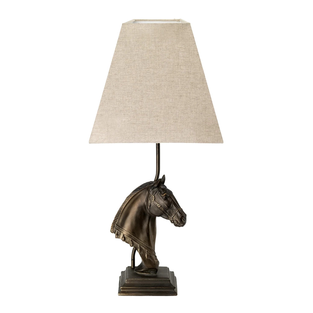 Abatjour Contemporaneo Eclipse Materie Plastiche Bronzo Tessuto 1 Luce E27
