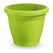 Vaso verona verde anice 45 cm tondo in plastica