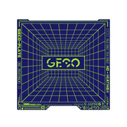 Piattaforma di raffreddamento GECO, dimensioni 350x320 mm, compatibile con stampanti 3D Bambu Lab H2D, adatta per filamenti PLA