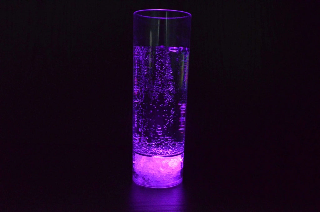 Bicchiere da long drink in plastica trasparente, capacità 400 ml, ideale per feste