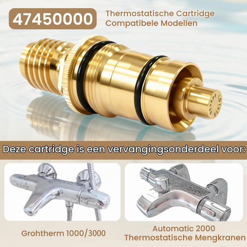 Valvola termostatica da 1/2" per i modelli Grohtherm 1000/3000