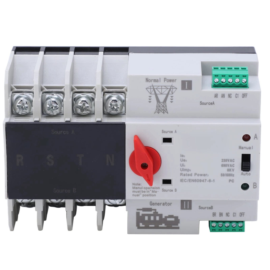 Interruttore automatico 4P 125A AC230V senza interruzione di corrente