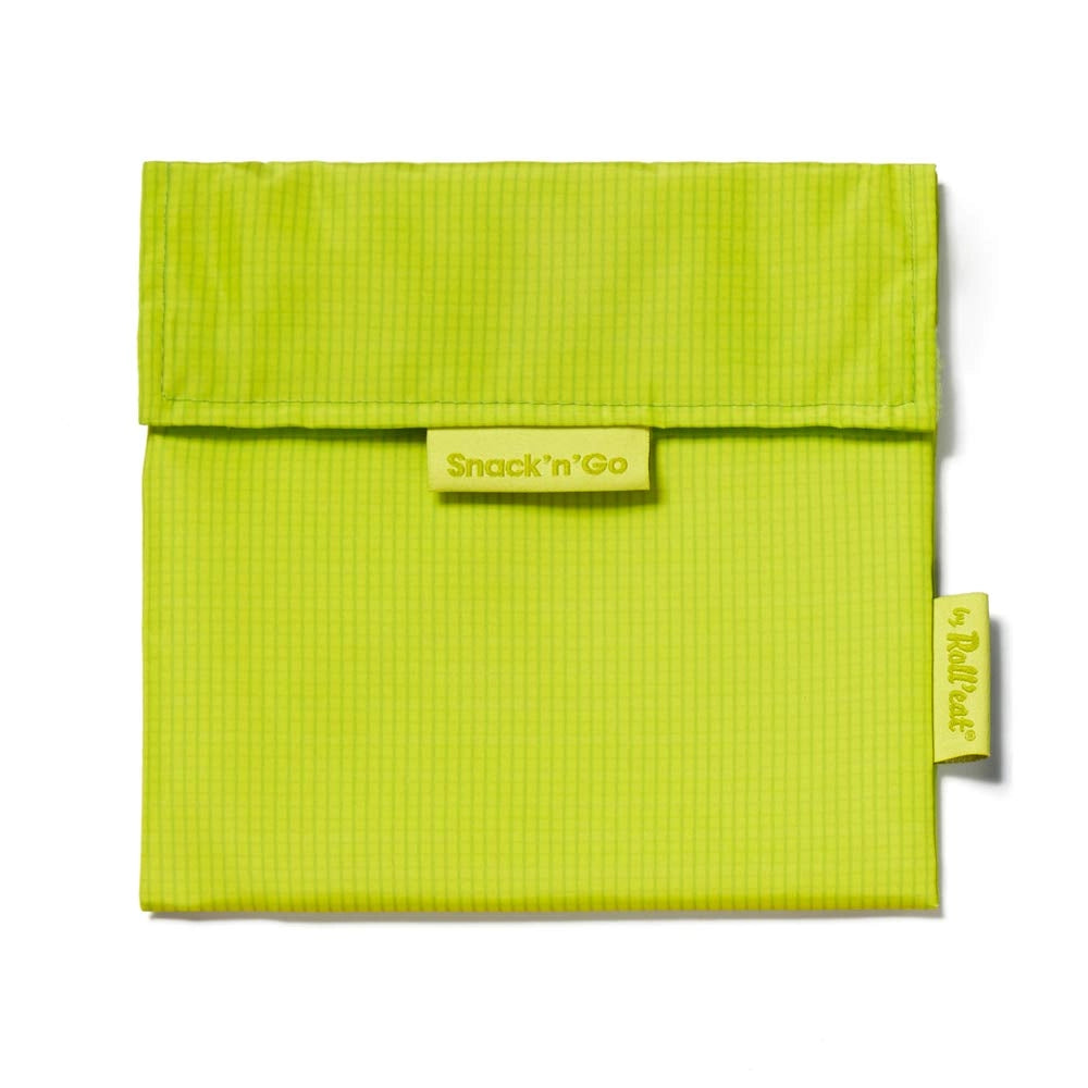 Borsa riutilizzabile per panini, priva di BPA, 18 x 18 cm