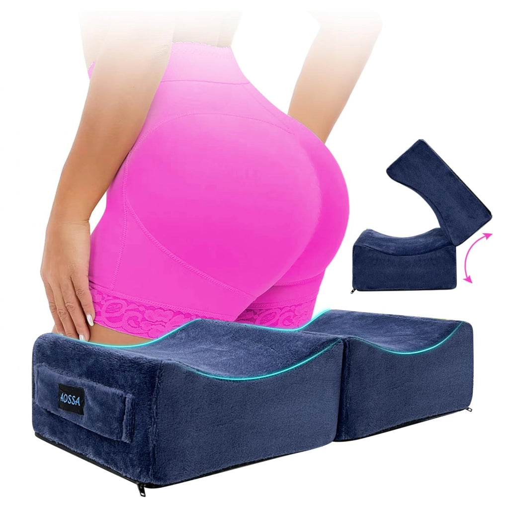 Cuscino di supporto post-operatorio per interventi di lifting del gluteo, dimensioni 40x20x9 cm