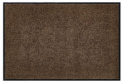 Tappetino perimetrale lavabile, 90x150 cm, marrone, antiscivolo