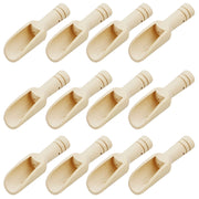 Set di 12 cucchiai di legno con fori, lunghezza 7,5 cm, ideali per spezie