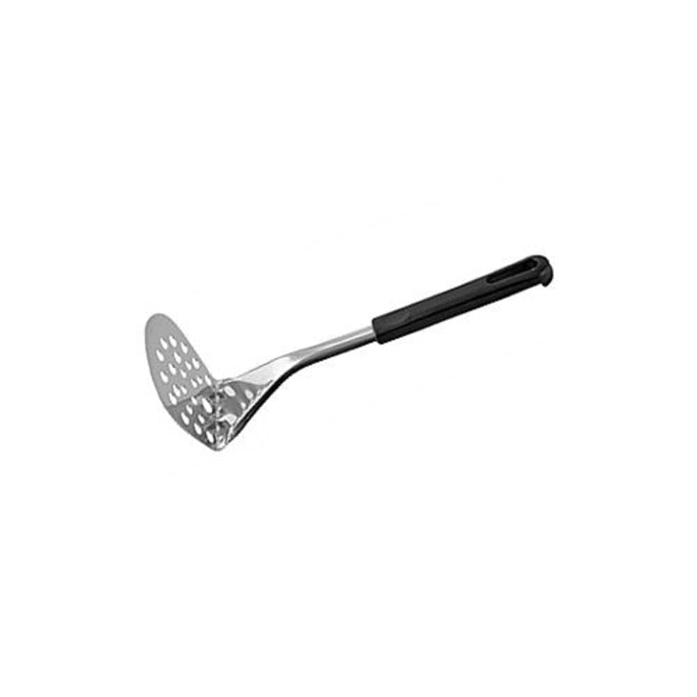 Schiacciapatate in acciaio inossidabile, nero/argento, 24 x 8,5 x 9 cm