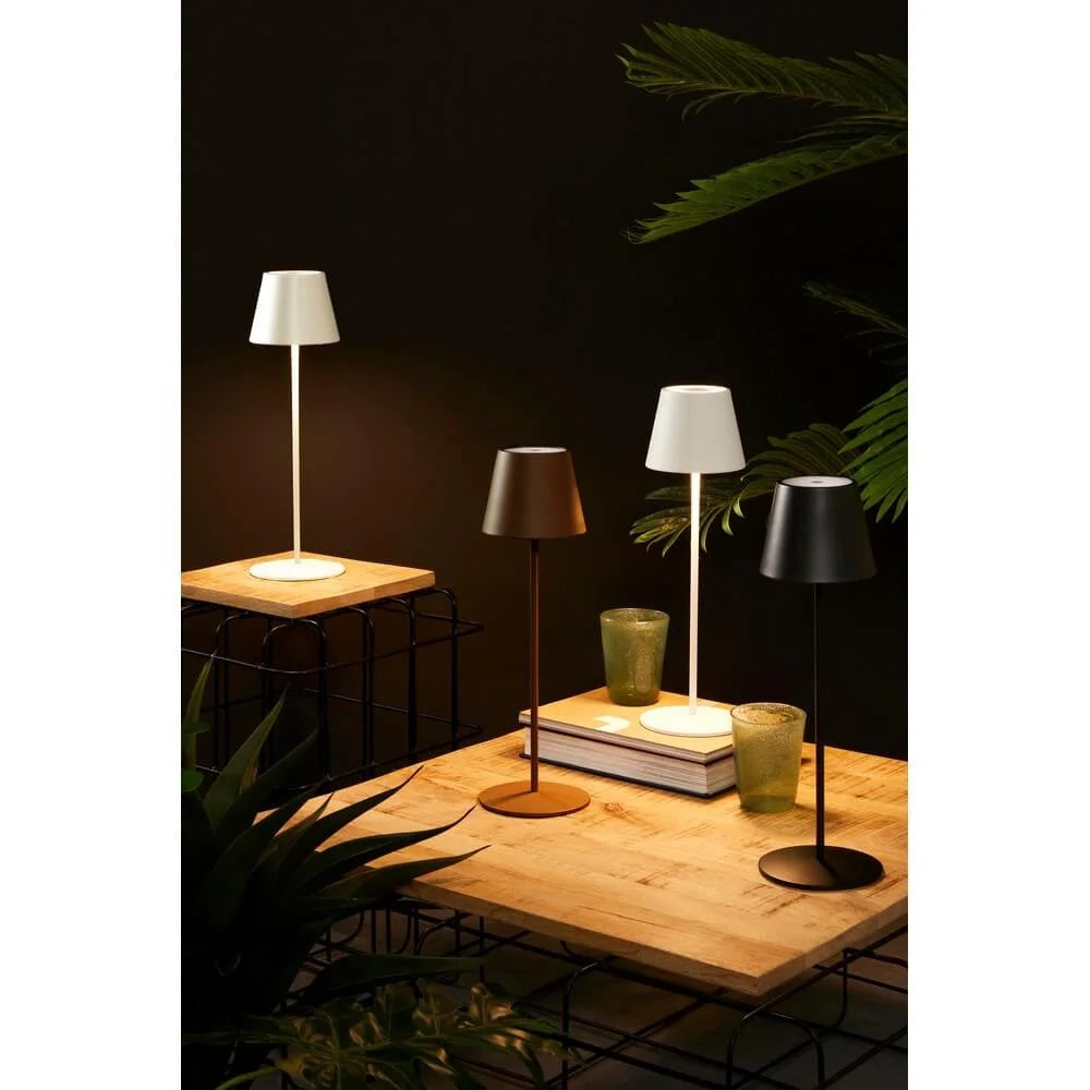 Lampada da Tavolo LED H38 Vulcan Nero