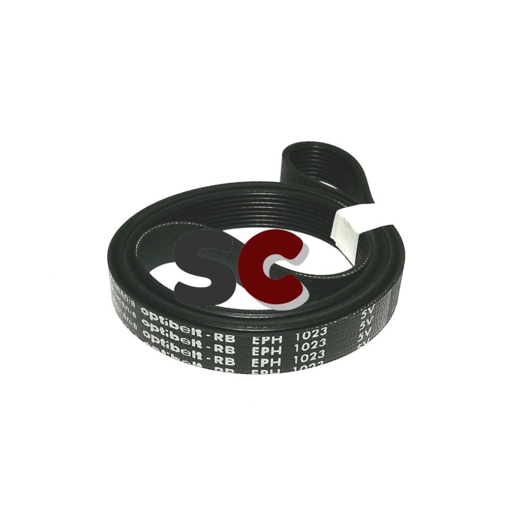 Cinghia per lavatrici, modello EPH 1023, lunghezza 1023 mm, elastica