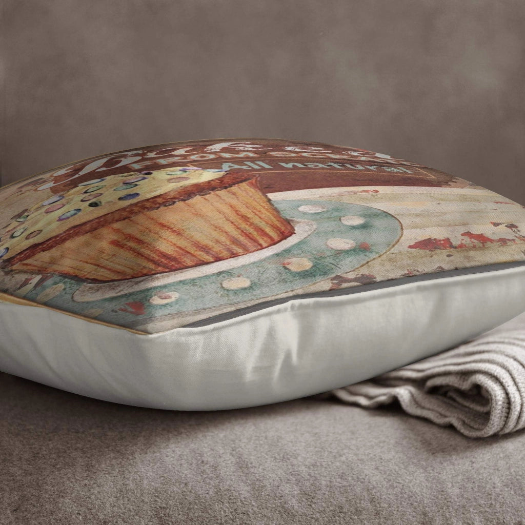 Copertura per cuscino decorativo, 45x45 cm, facile da pulire, con cerniera