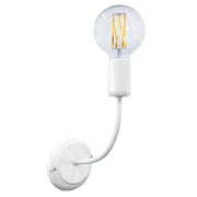 Applique da parete Daniela bianca E27 1 luce