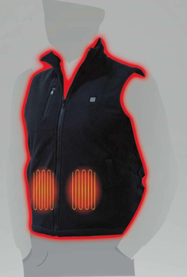 GILET IN PILE AUTOR.TG.L-XL