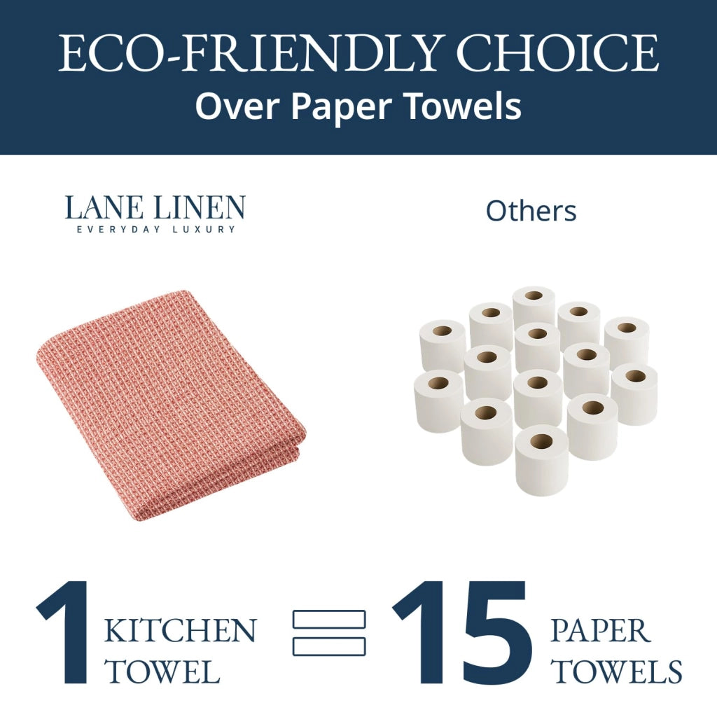 Set di 4 strofinacci da cucina, 100% cotone, 46x71 cm, altamente assorbenti