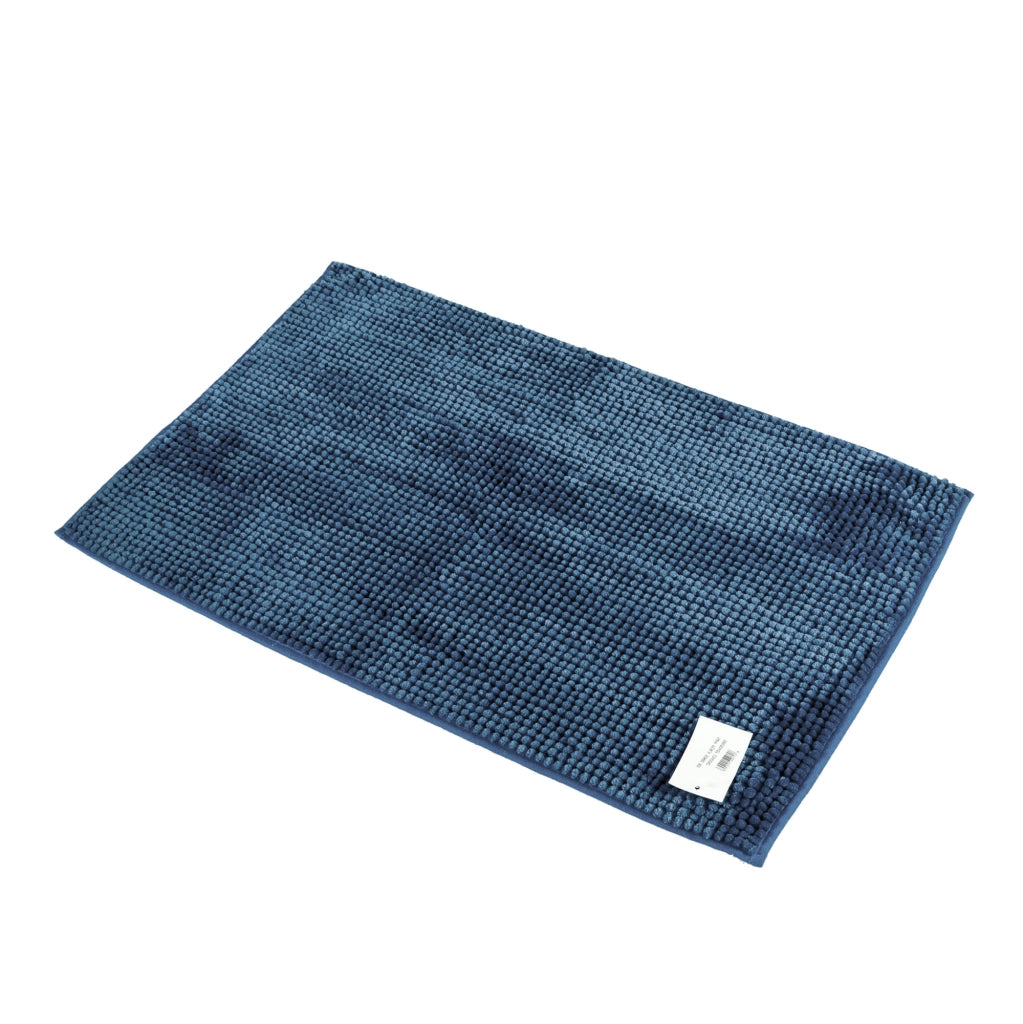 Tappeto da bagno TECLA blu navy