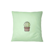 Custodia per cuscino, 60x60 cm, verde chiaro, in poliestere, per divano