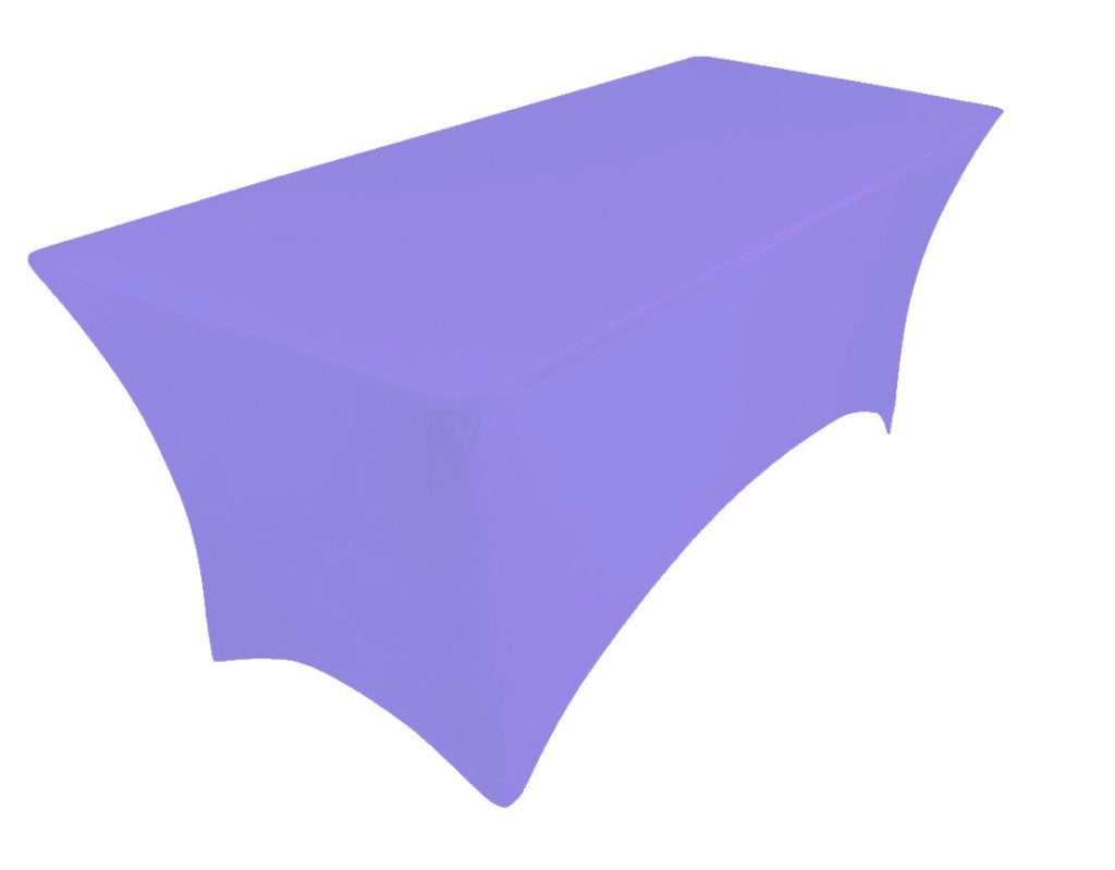 Copertura elastica per tavolo, 183x75x75 cm, colore lavanda