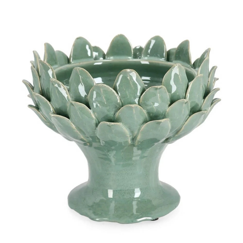 Ciotola a Forma di Carciofo in Terracotta Ayora Verde
