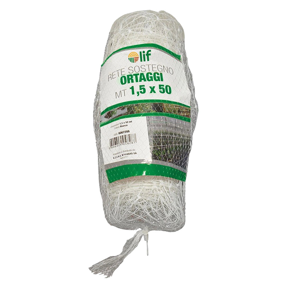 RETE DI SOSTEGNO PER ORTAGGI mt 1,5 x 10