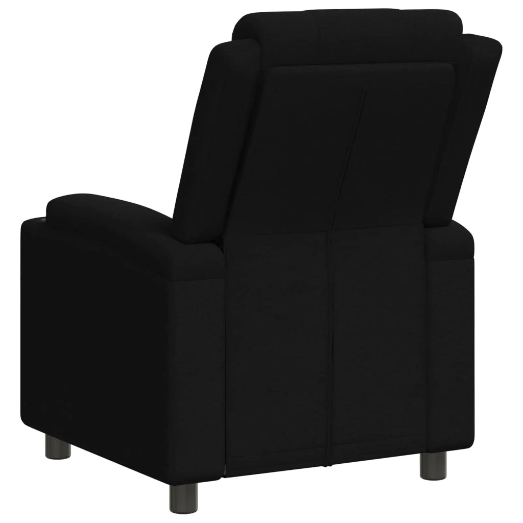Poltrona reclinabile Nero 75 x 95 x 100 cm Tessuto 42051157