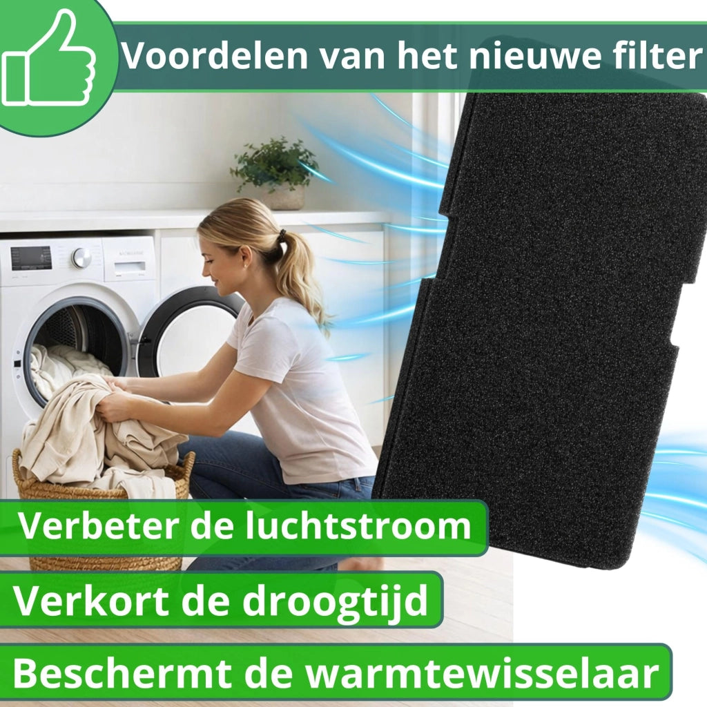Set di filtri compatibili con gli asciugamani Beko