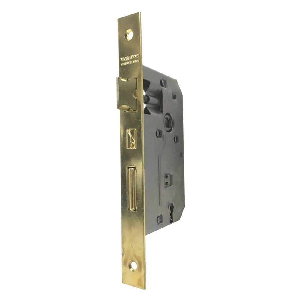 SERRATURA 'PATENT' B.Q. ottonato verniciato E 35