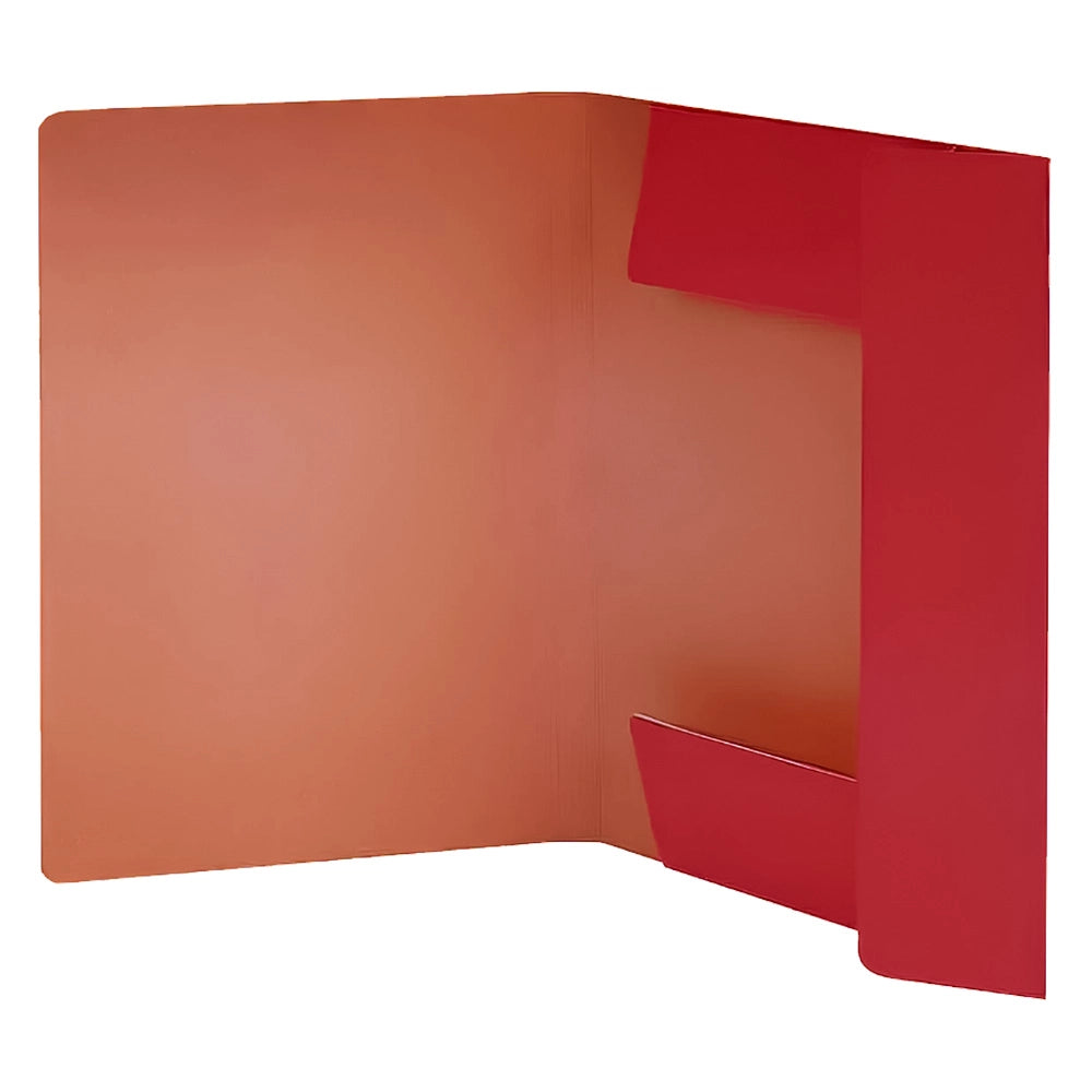 CARTELLINA CON ELASTICO rossa