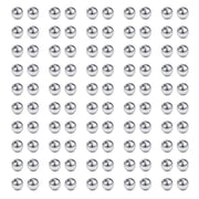 Sfere per piercing, 100 pezzi, acciaio inossidabile, 4 mm, ricambio