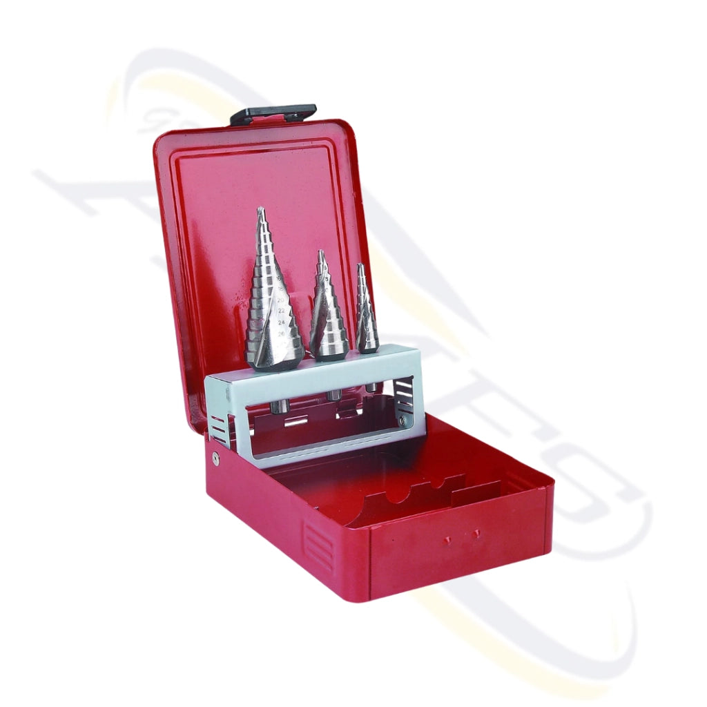 SERIE DI FRESE A SCALINO SCANALATA A SPIRALE USAG 988 D/S3 -