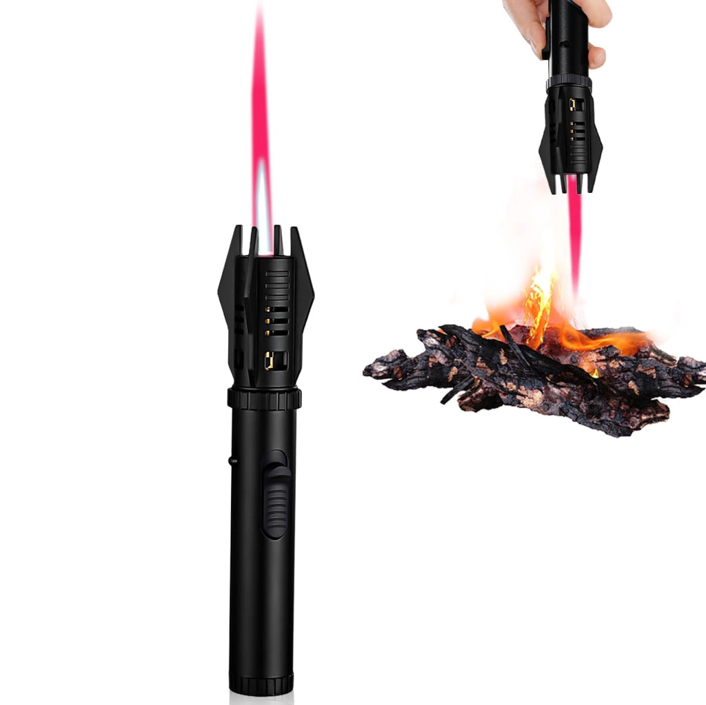 Accendino antivento, ricaricabile, 20 cm, per candele e barbecue