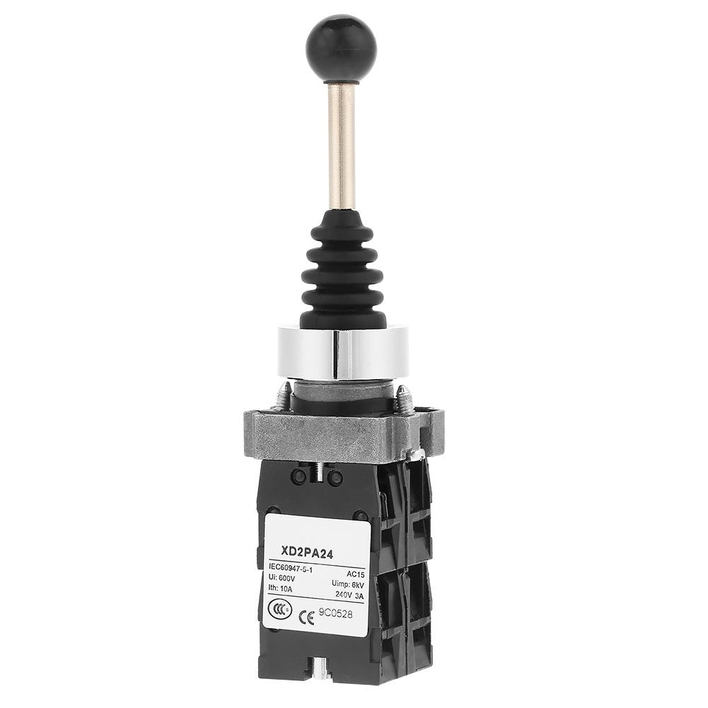 Interruttore per joystick, 4 posizioni, ritorno a molla, 10 A, grado di protezione IP40