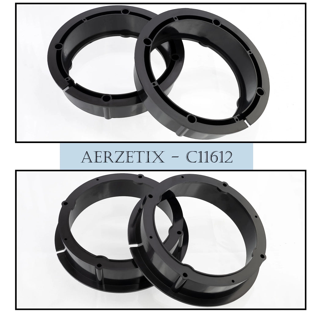 Kit di adattatori per altoparlanti per auto, diametro 165 mm, 2 pezzi, in plastica