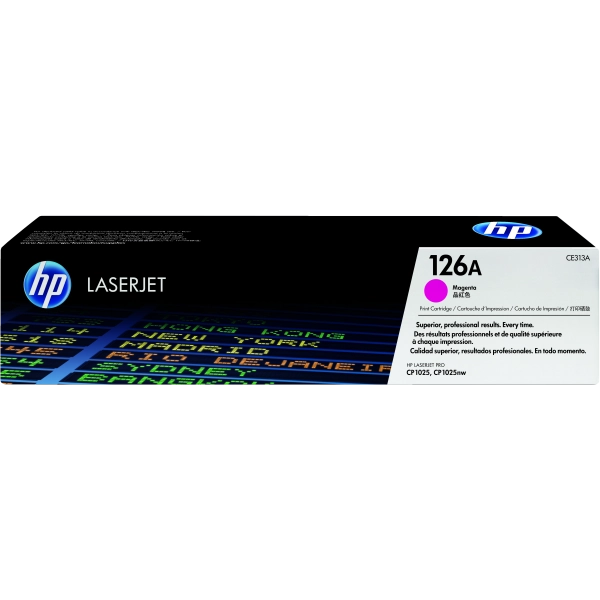 HP 126A Magenta LaserJet Print