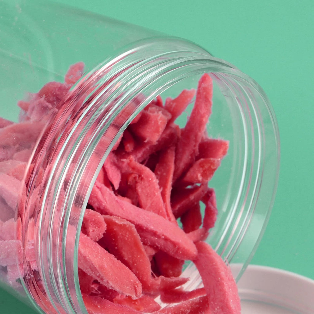 24 contenitori di plastica rotondi da 250 ml con coperchio, trasparenti