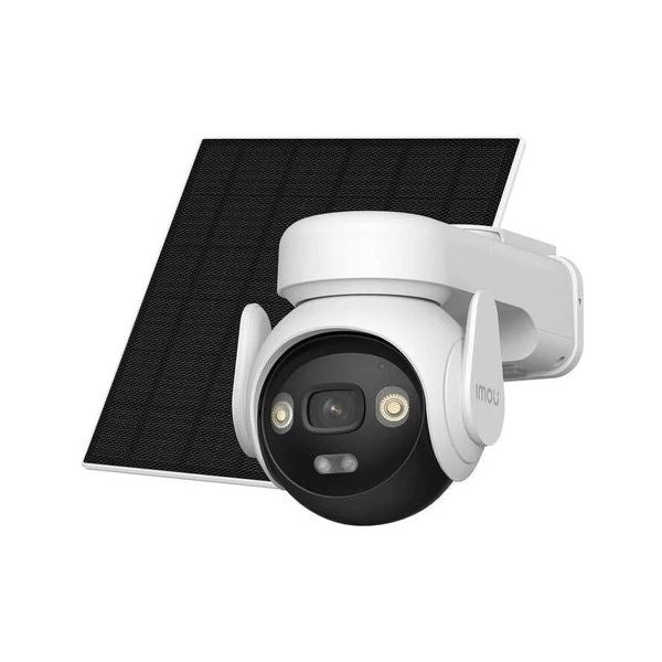 Imou aov pt 4g 5mp - telecamera da esterno 4g e wifi motorizzata con pannello solare. tecnologia aov per registrazione 24/7 . incluse sim dati 4g ed sd da 32gb - KITB7EDP3T1TEHEUFSP4