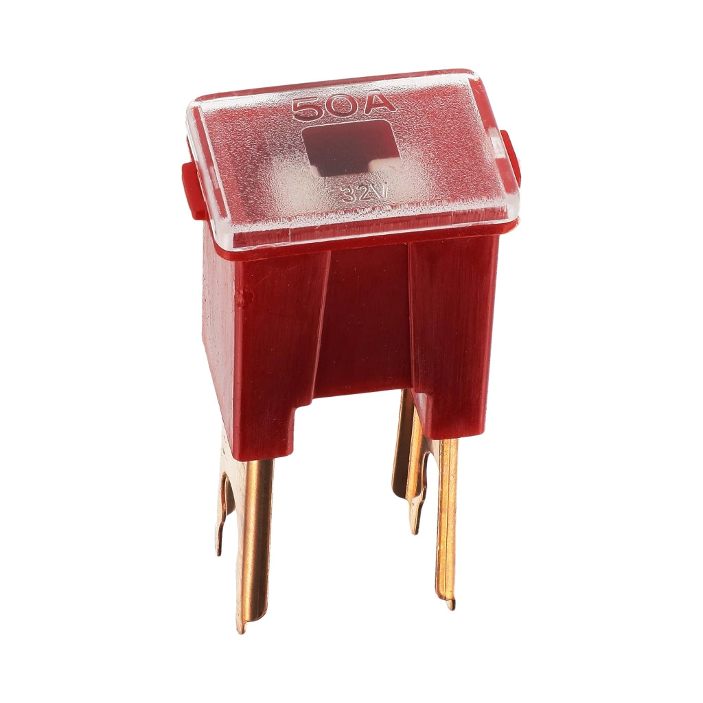 Fusibile giapponese, modello maschile, tipo B, 50 A, colore rosso