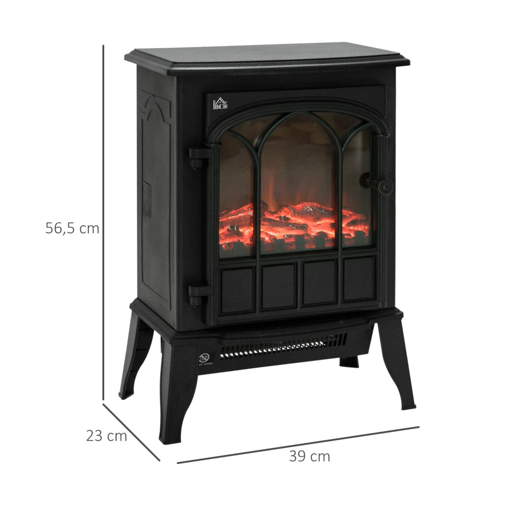 Camino elettrico da terra 2000 W con effetto fiamma LED