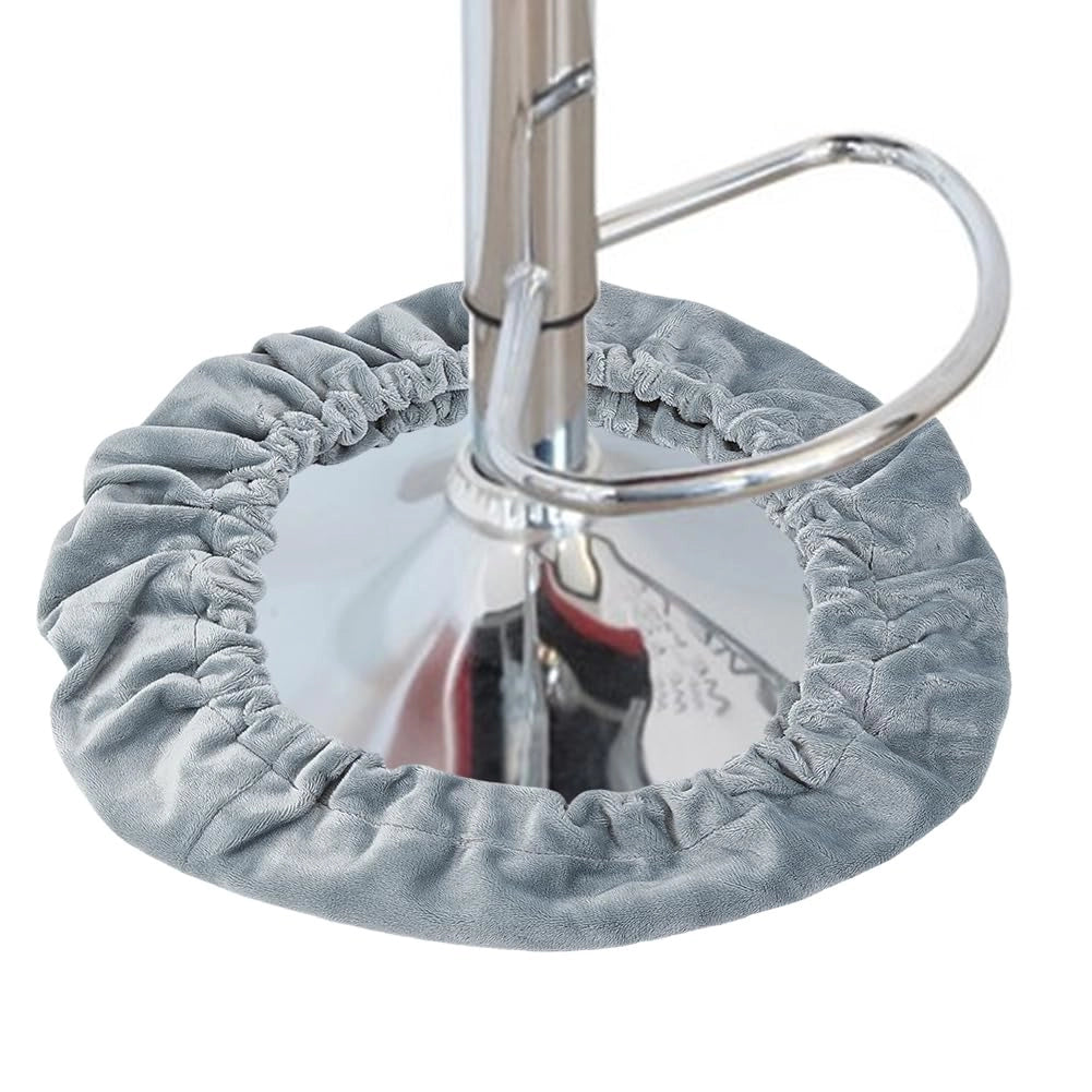 Set di 2 basi antiscivolo per sgabelli, adatte a sedute con diametro da 37 a 42 cm