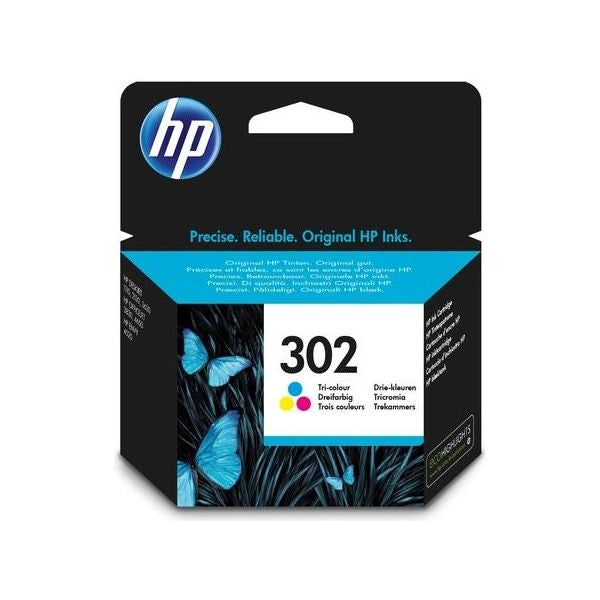 Hp cartuccia originale inchiostro tricromia 302 - F6U65AE