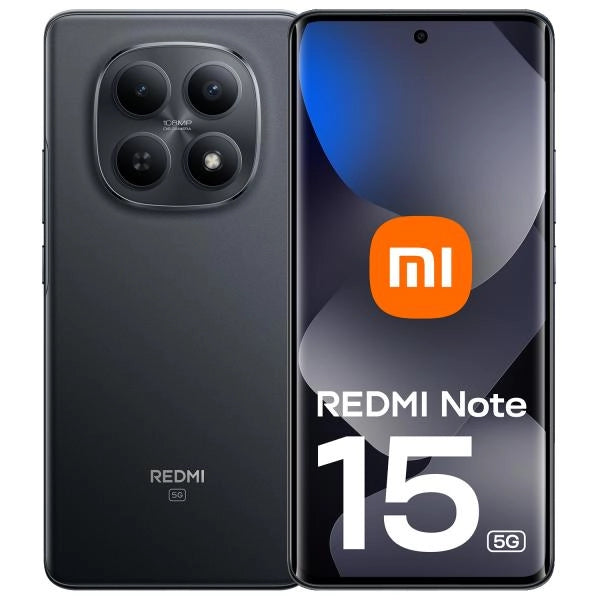 XIAOMI SMARTPHONE REDMI NOTE 15 5G DS 6+128 BLACK TIM