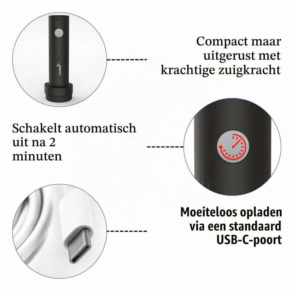 2 sacchetti sottovuoto 86x60 cm + pompa USB-C, per uso esterno, colore grigio