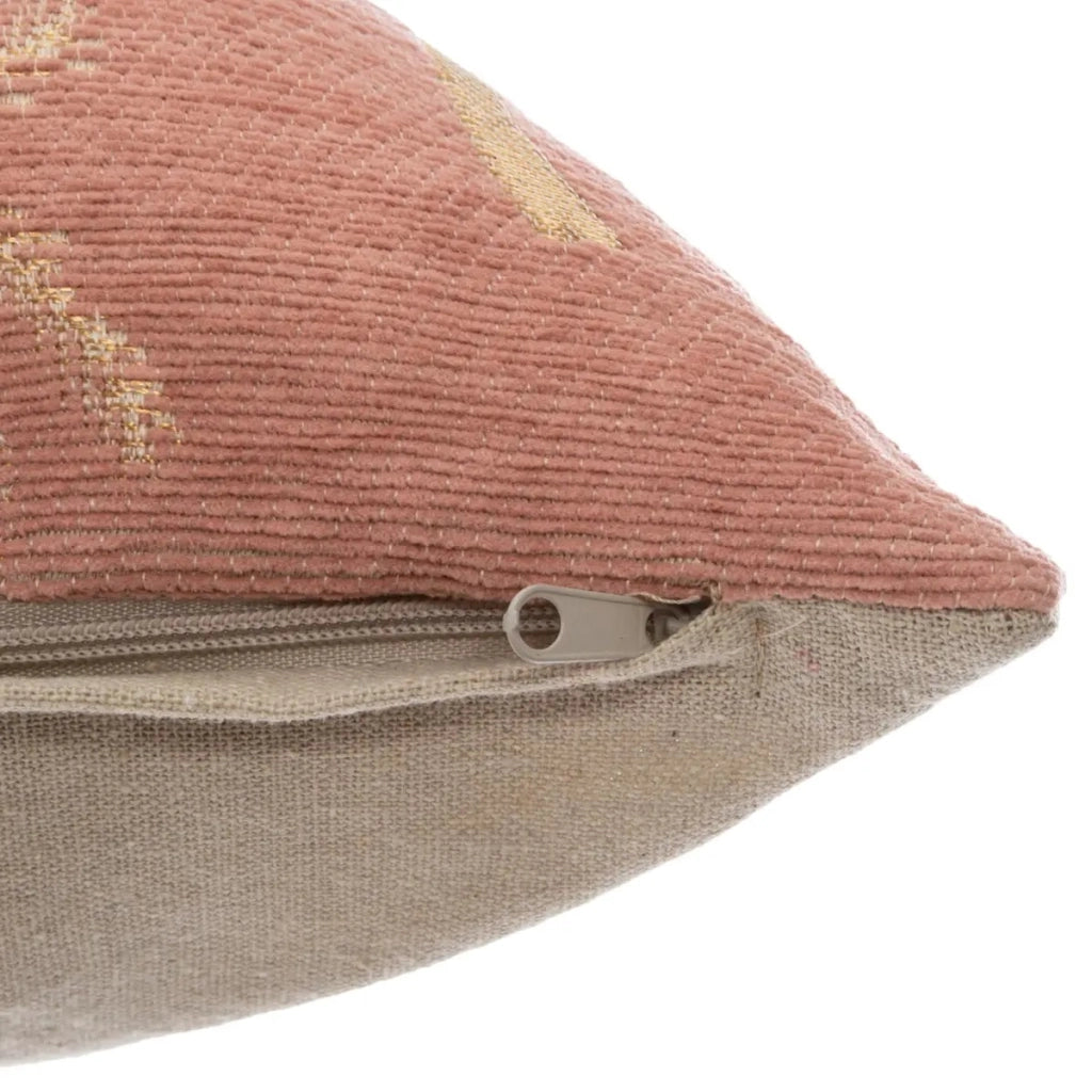 FEDERA PER CUSCINI PALM 40X40CM ROSA ANTICO
