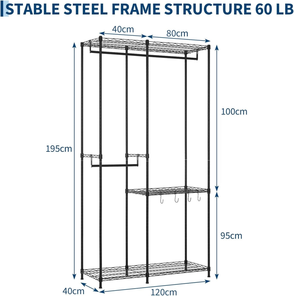 Stendibiancheria robusto 2+3; organizer 4 in 1