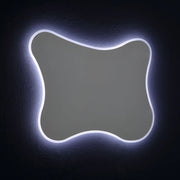 Specchio 100x75 con cornice a led