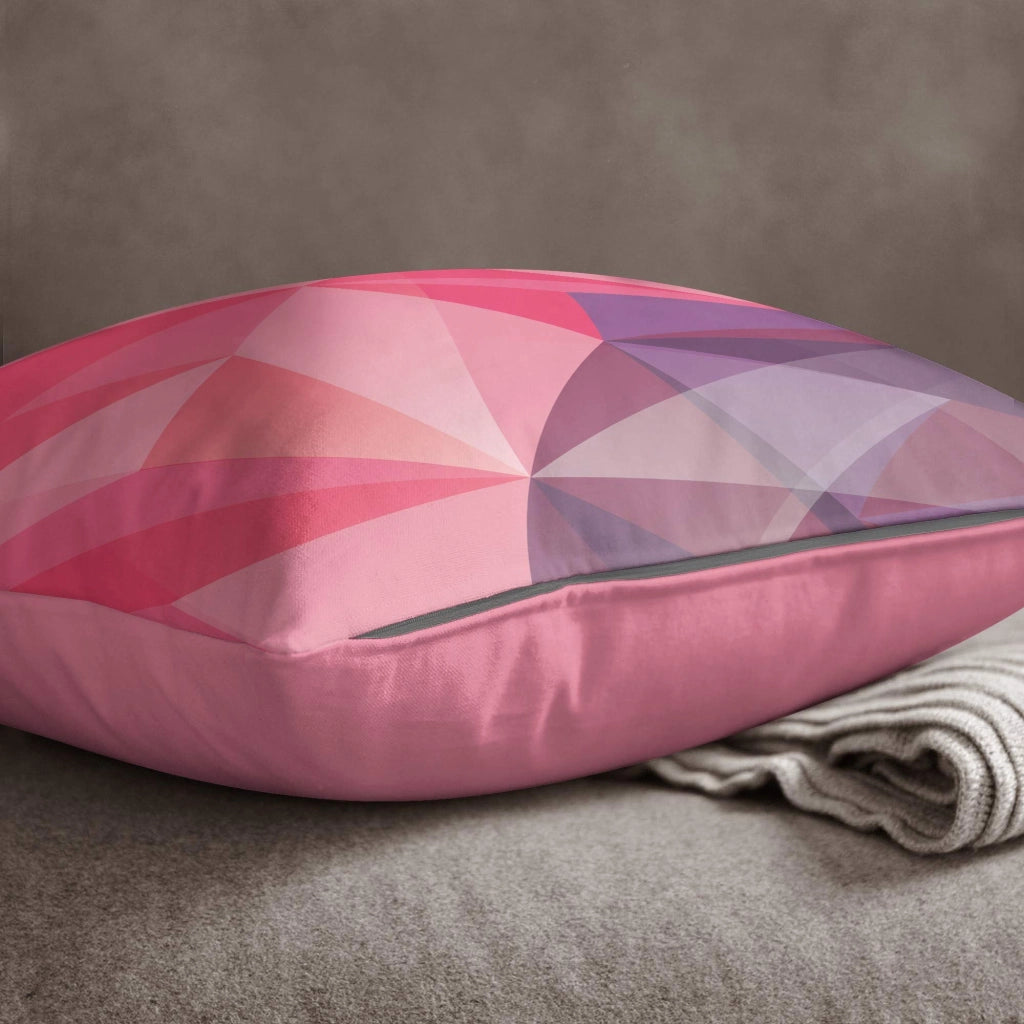 Copertura per cuscino decorativo, 45x45 cm, in cotone, con cerniera, facile da pulire