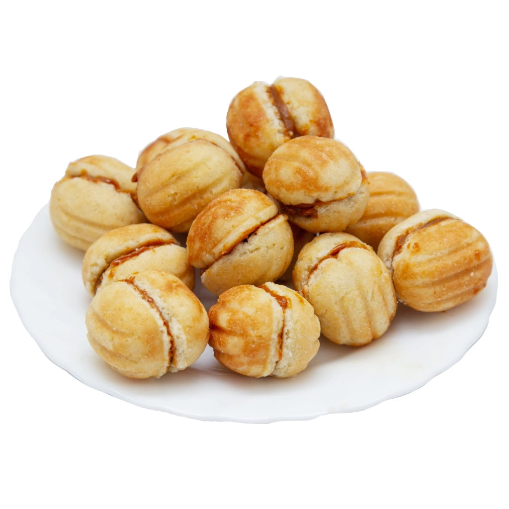 Stampo per biscotti a forma di noce, 23 pezzi, in alluminio, "Oreshnitsa"