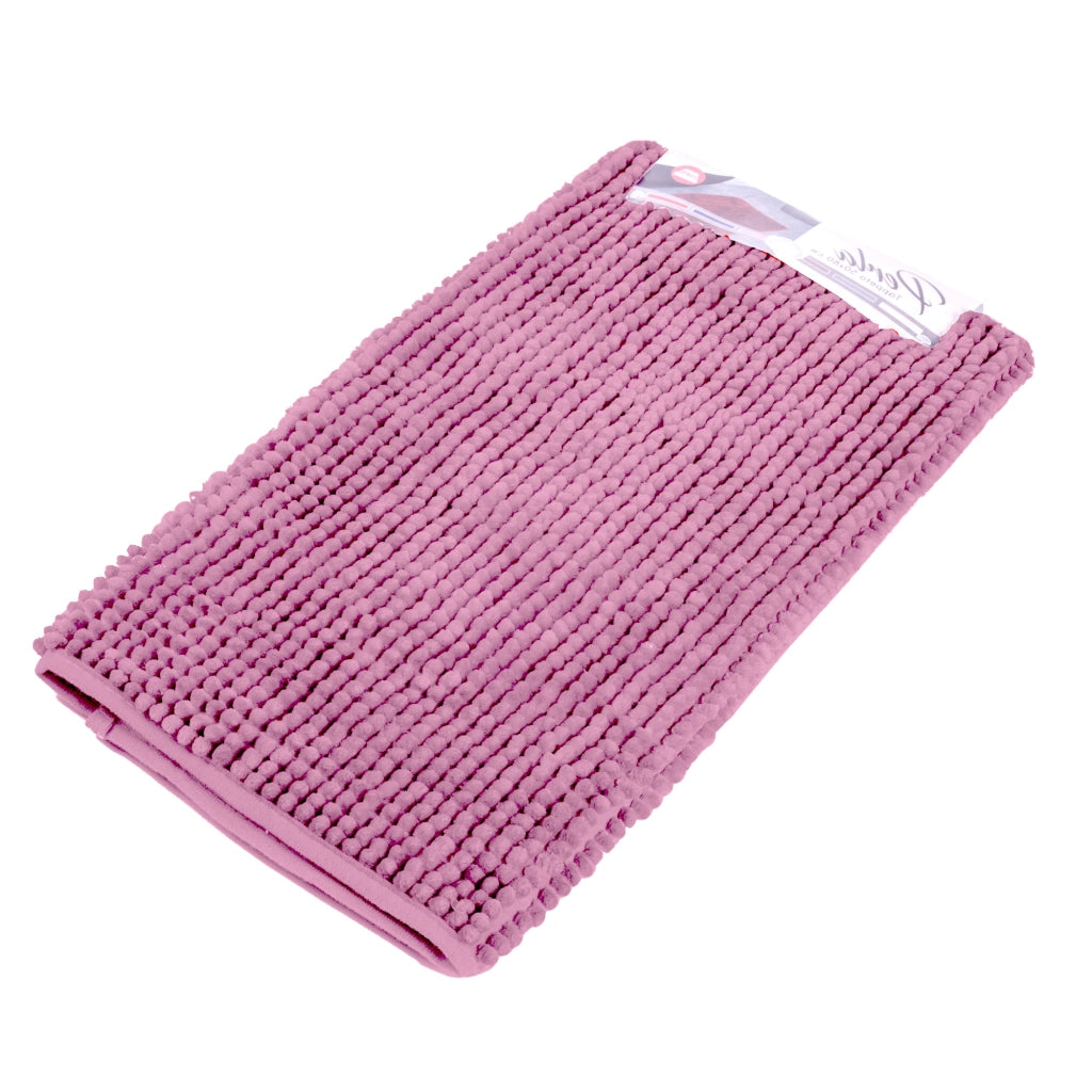 Tappeto da bagno TECLA rosa antico
