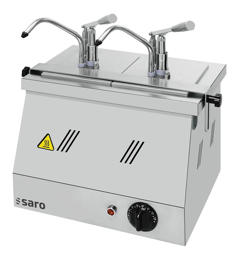 Bagnomaria 2x1/6 GN 200 con dispenser