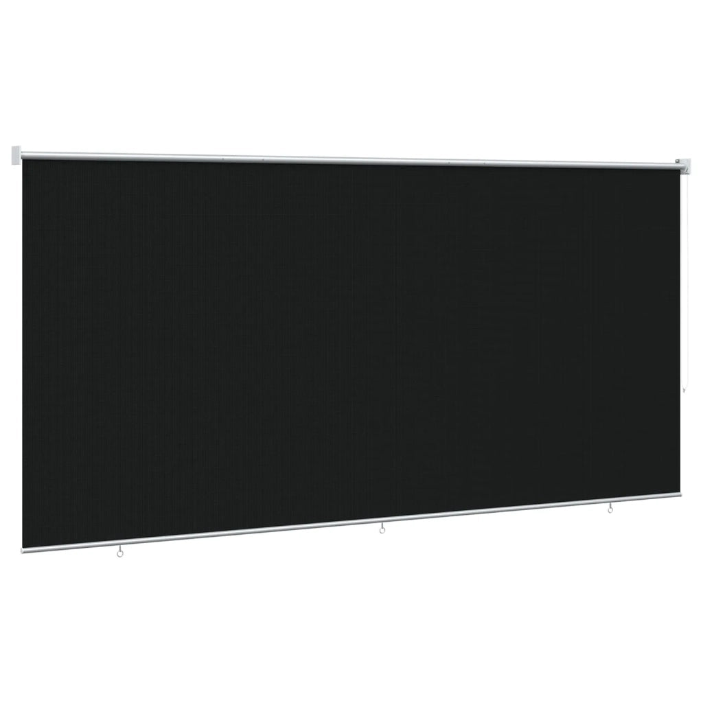 Tenda a Rullo per Esterni 245(L)x140(A) cm nera 312948