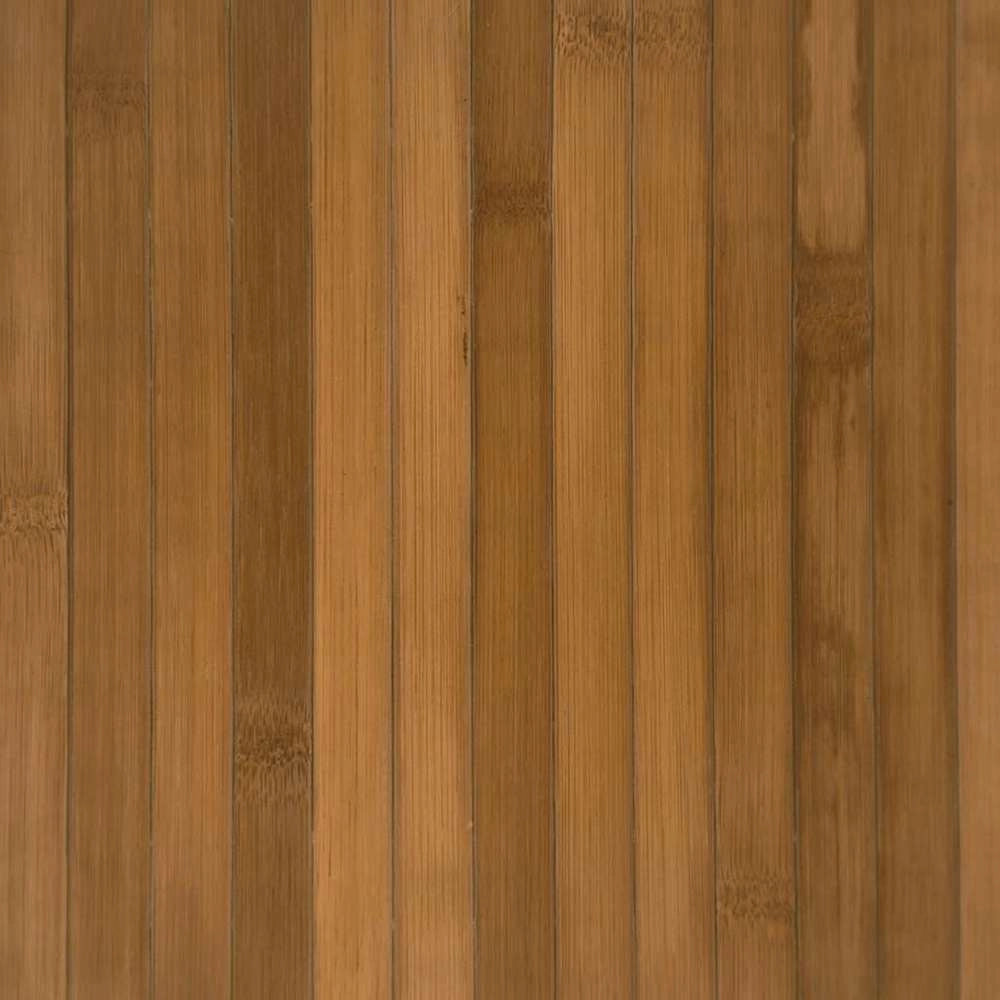 Tappeto Rettangolare Marrone 100x400 cm in Bambù